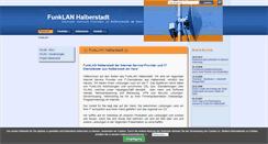 Desktop Screenshot of funklan-halberstadt.de