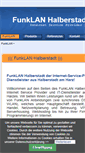 Mobile Screenshot of funklan-halberstadt.de